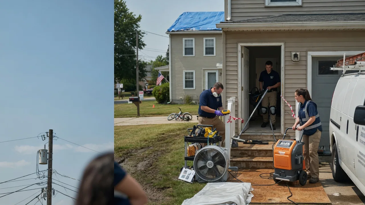 Water Damage Repair in Covington, PA near me